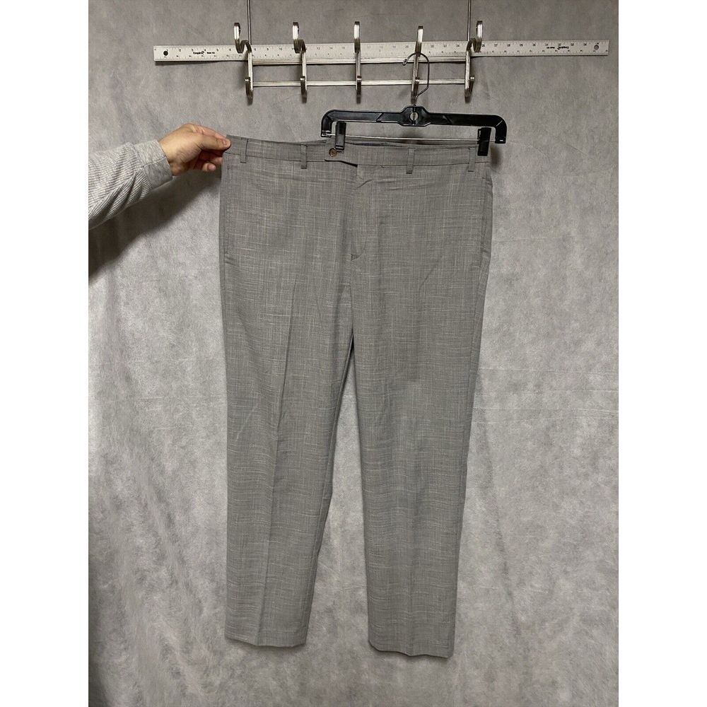 Ralph Lauren Dress Pants Men 38X32 Gray Hybrid Golf Office Black Label‎ Luxury